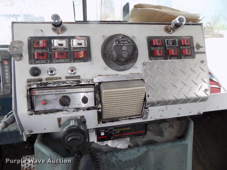 image for item DB8657 1982 Sanford emergency response vehicle