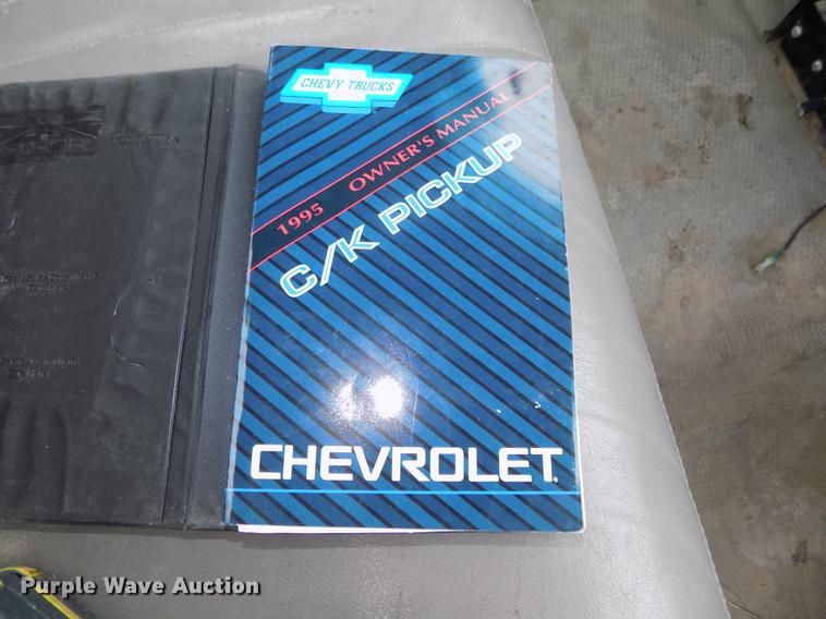 image for item DB8658 1995 Chevrolet C1500 pickup truck