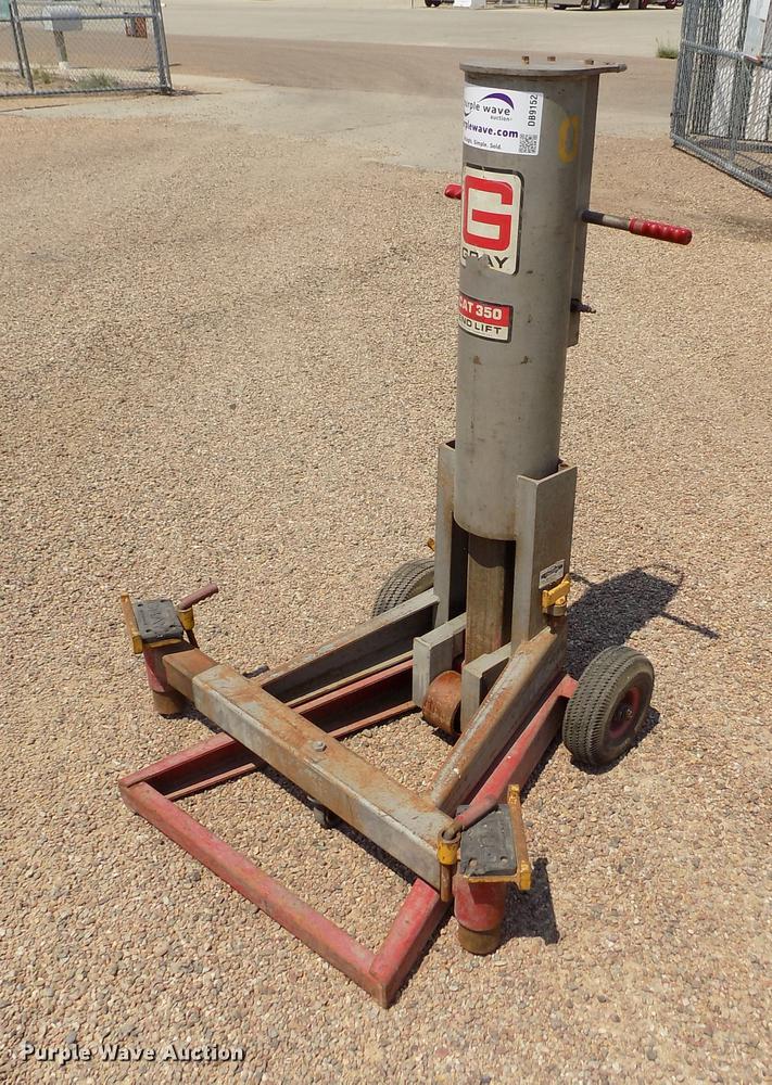 image for item DB9152 Gray Cat-350 pneumatic jack