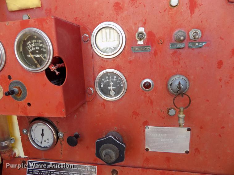 image for item DB9159 1991 Chevrolet Kodiak C6500 sewer jetter truck