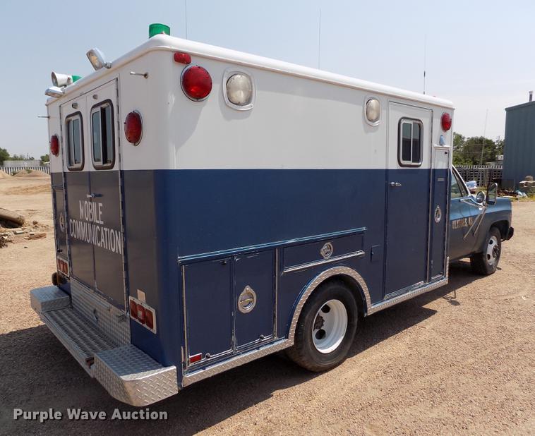 image for item DB9166 1978 Chevrolet C30 ambulance