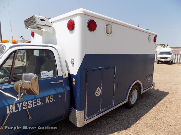 image for item DB9166 1978 Chevrolet C30 ambulance