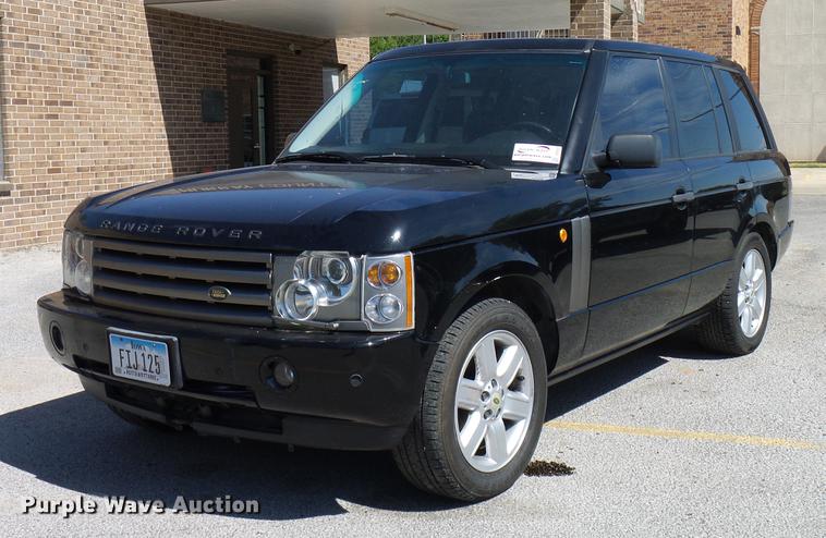 image for item DD8351 2003 Land Rover Range Rover HSE SUV