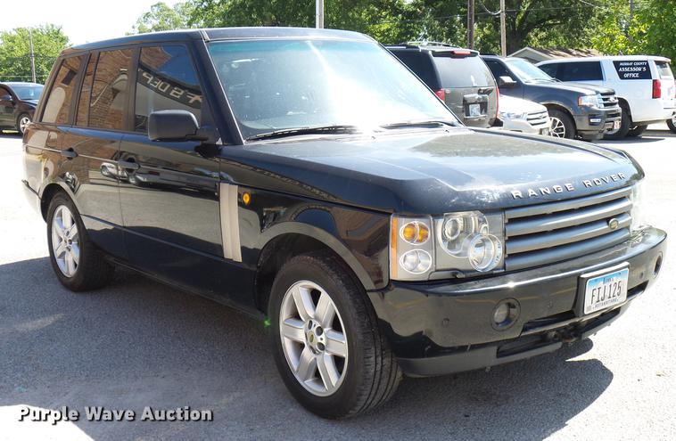 image for item DD8351 2003 Land Rover Range Rover HSE SUV