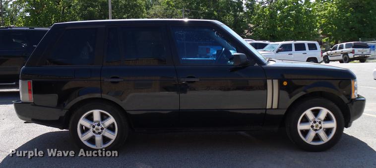 image for item DD8351 2003 Land Rover Range Rover HSE SUV