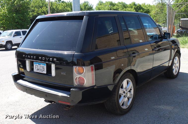 image for item DD8351 2003 Land Rover Range Rover HSE SUV