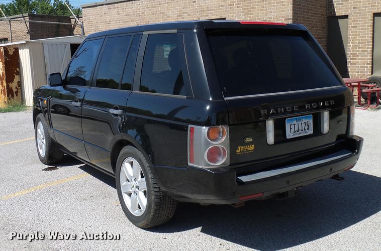 image for item DD8351 2003 Land Rover Range Rover HSE SUV