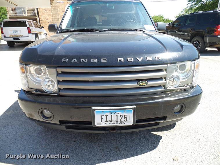 image for item DD8351 2003 Land Rover Range Rover HSE SUV