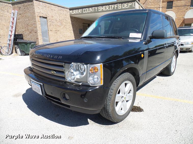 image for item DD8351 2003 Land Rover Range Rover HSE SUV