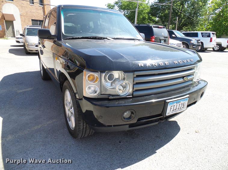 image for item DD8351 2003 Land Rover Range Rover HSE SUV