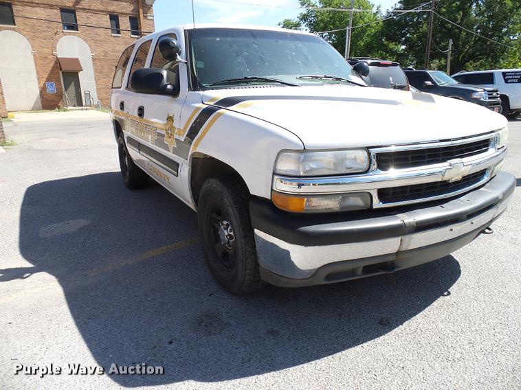 image for item DD8357 2005 Chevrolet Tahoe SUV