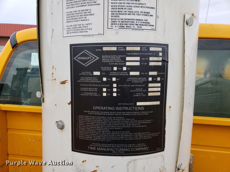 image for item DF2352 2008 Ford F550 bucket truck