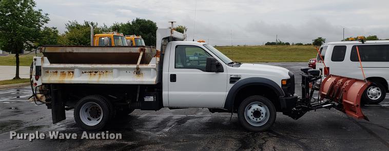 image for item DF2358 2008 Ford F450 Super Duty dump truck