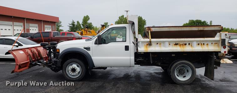 image for item DF2358 2008 Ford F450 Super Duty dump truck