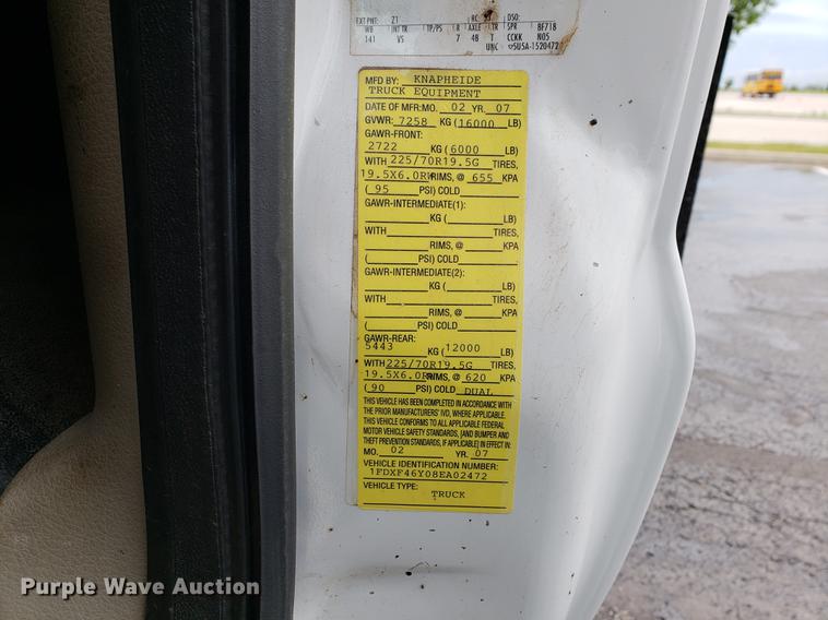 image for item DF2358 2008 Ford F450 Super Duty dump truck