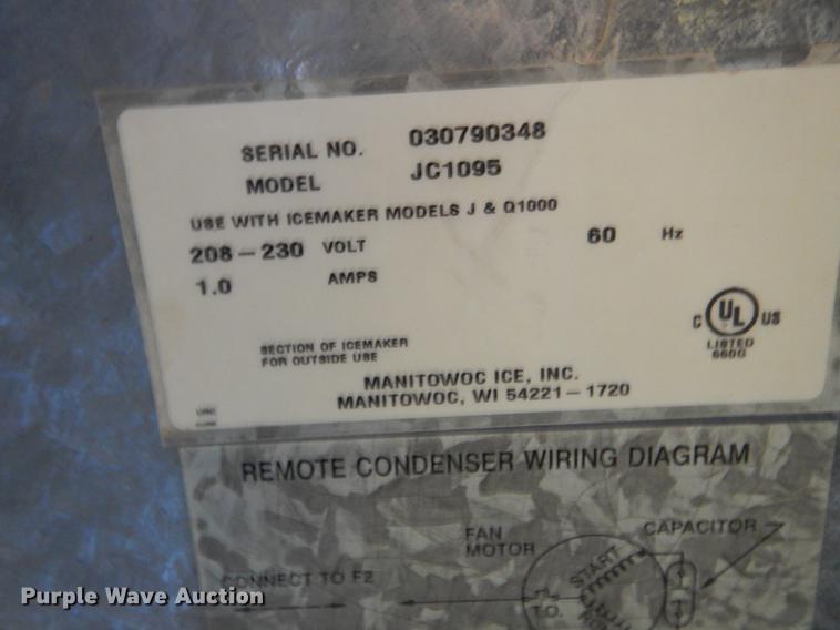 image for item EM9563 Manitowoc S970 ice machine