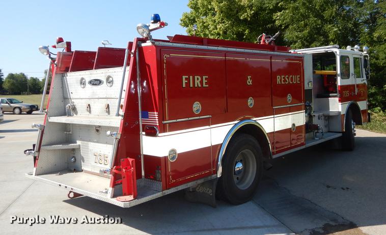 image for item EM9564 1986 Pierce Dash pumper fire truck