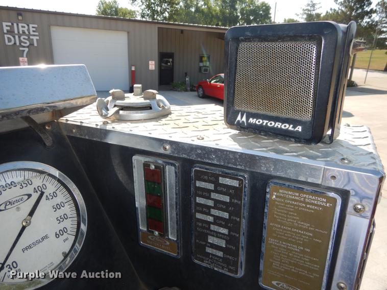 image for item EM9564 1986 Pierce Dash pumper fire truck