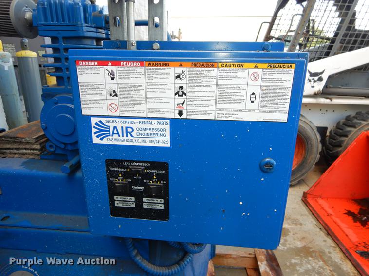 image for item EM9630 2003 Quincy air compressor