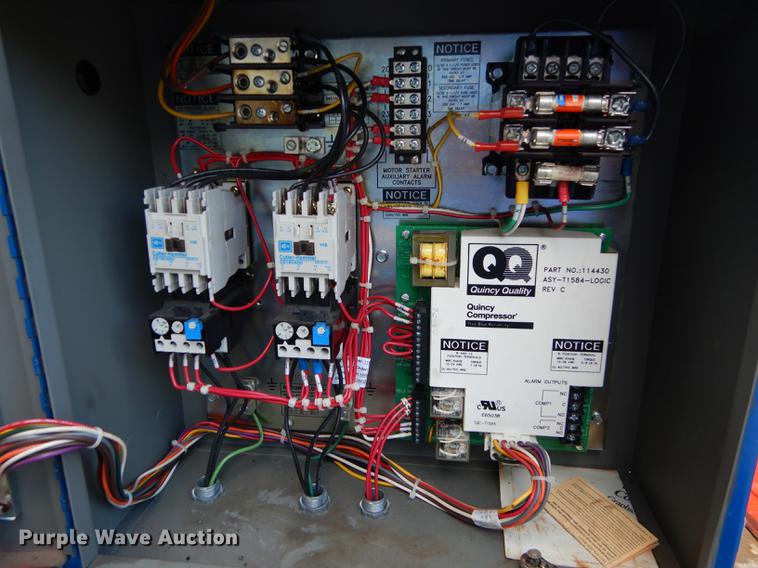 image for item EM9630 2003 Quincy air compressor