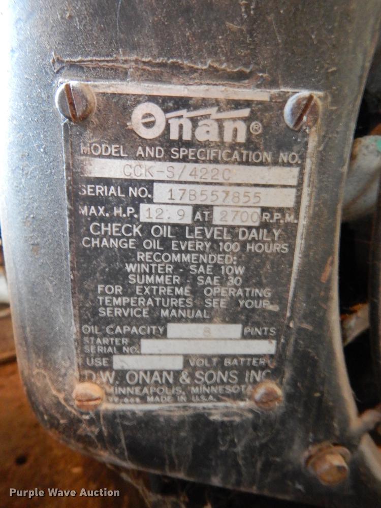 image for item EM9631 Marquette AC power welder/generator