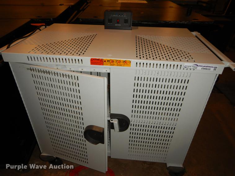 image for item EM9635 (8) Bretford 018-0224 iPad/laptop charging carts