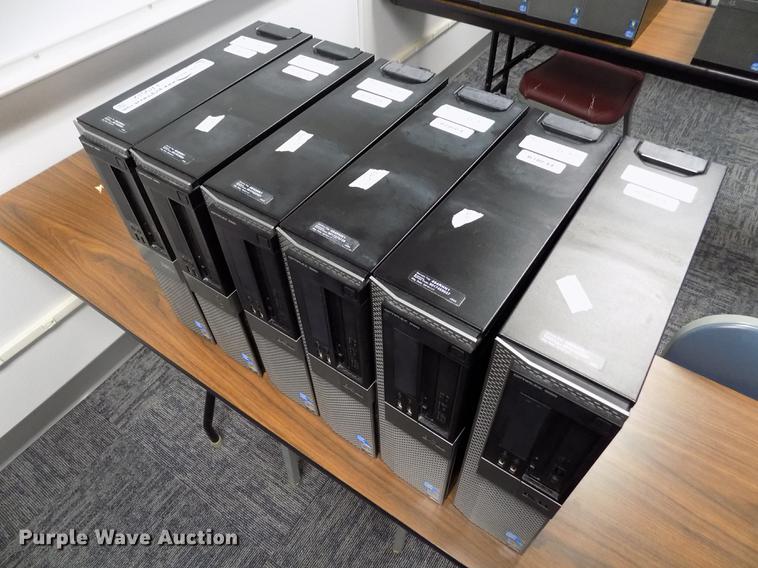 image for item ER9012 (6) Dell Optiplex 980 computers