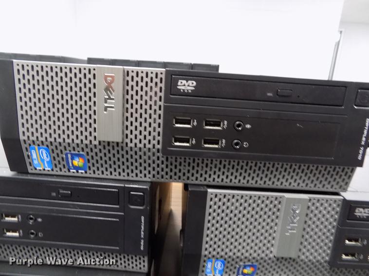 image for item ER9013 (5) Dell Optiplex 7010 mini computers