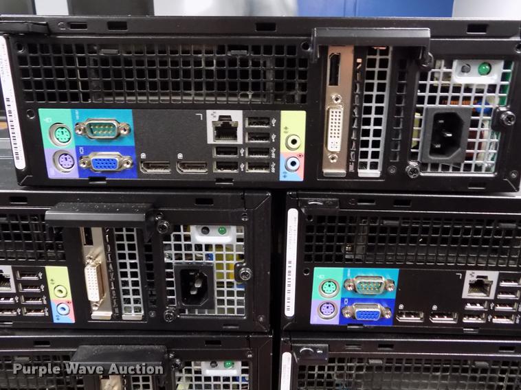 image for item ER9014 (5) Dell Optiplex 7010 mini computers