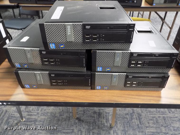image for item ER9015 (5) Dell Optiplex 7010 mini computers