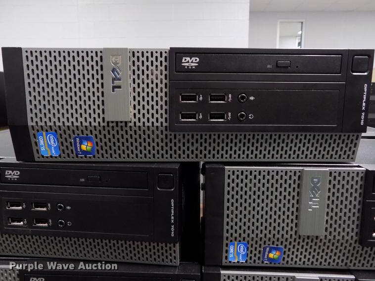 image for item ER9015 (5) Dell Optiplex 7010 mini computers