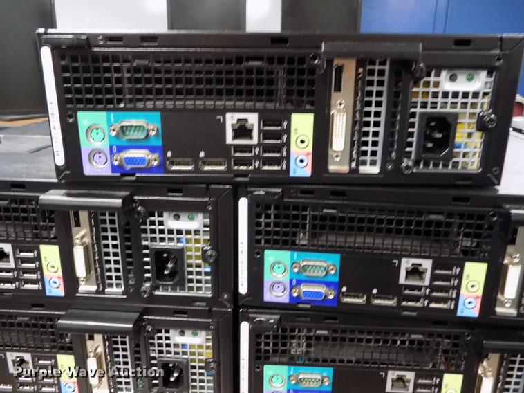 image for item ER9015 (5) Dell Optiplex 7010 mini computers