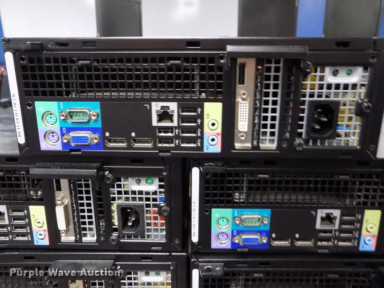 image for item ER9016 (5) Dell Optiplex 7010 mini computers