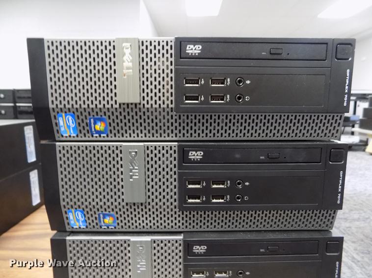 image for item ER9017 (3) Dell Optiplex 7010 mini computers