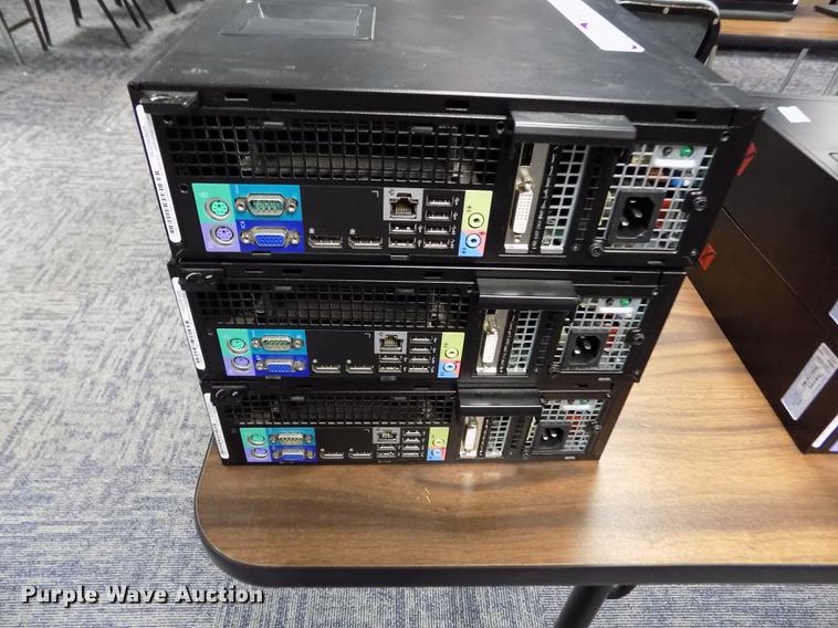 image for item ER9017 (3) Dell Optiplex 7010 mini computers