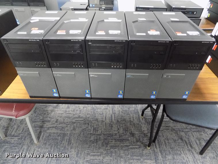 image for item ER9019 (5) Dell Optiplex 790 computers
