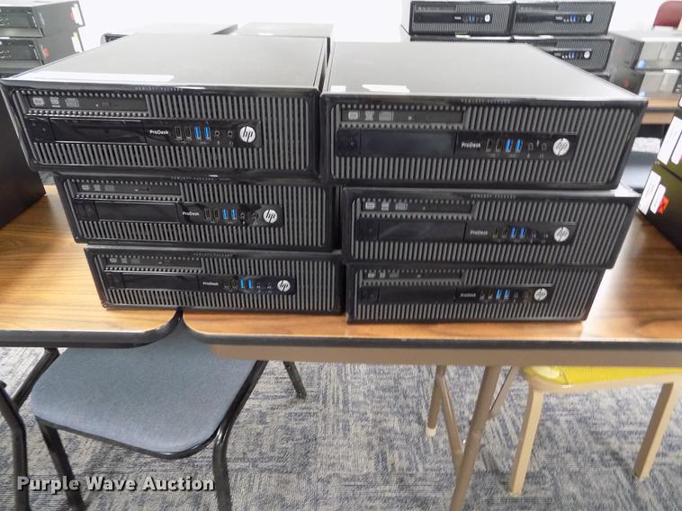 image for item ER9020 (6) HP ProDesk 400 G1 SFF computers