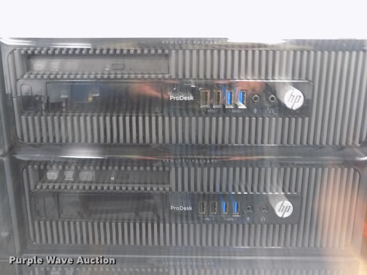 image for item ER9021 (6) HP ProDesk 400 G1 SFF computers