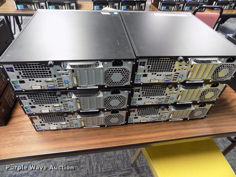 image for item ER9021 (6) HP ProDesk 400 G1 SFF computers