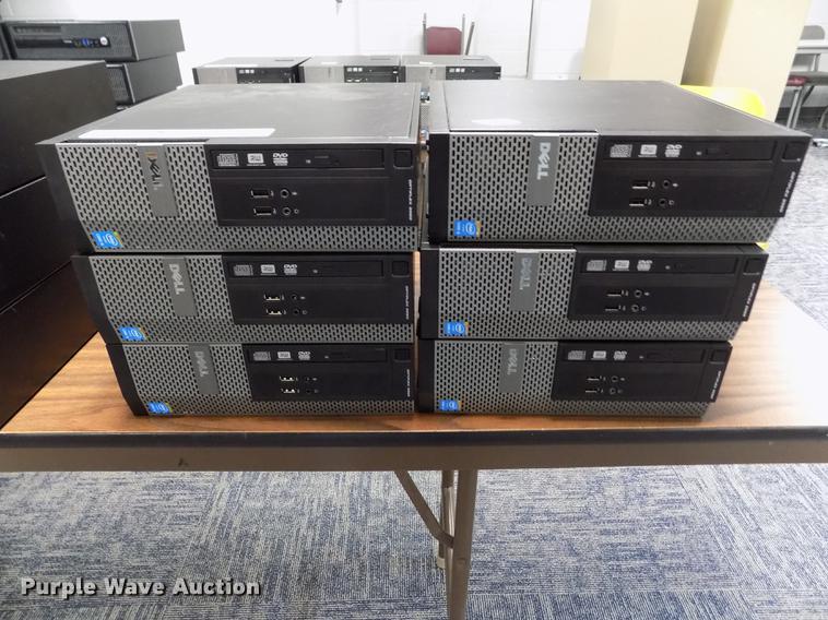 image for item ER9022 (6) Dell Optiplex 3020 mini computers