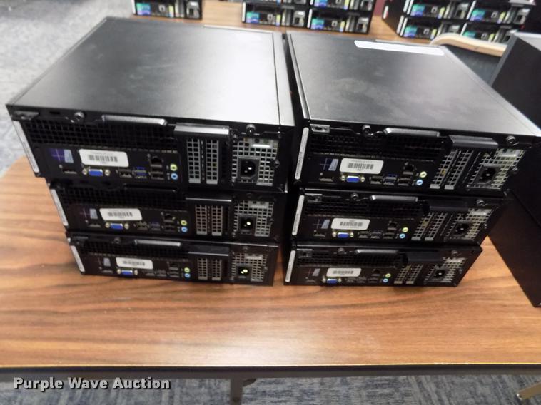 image for item ER9022 (6) Dell Optiplex 3020 mini computers