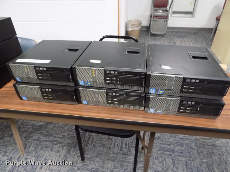 image for item ER9023 (6) Dell Optiplex 790 mini computers