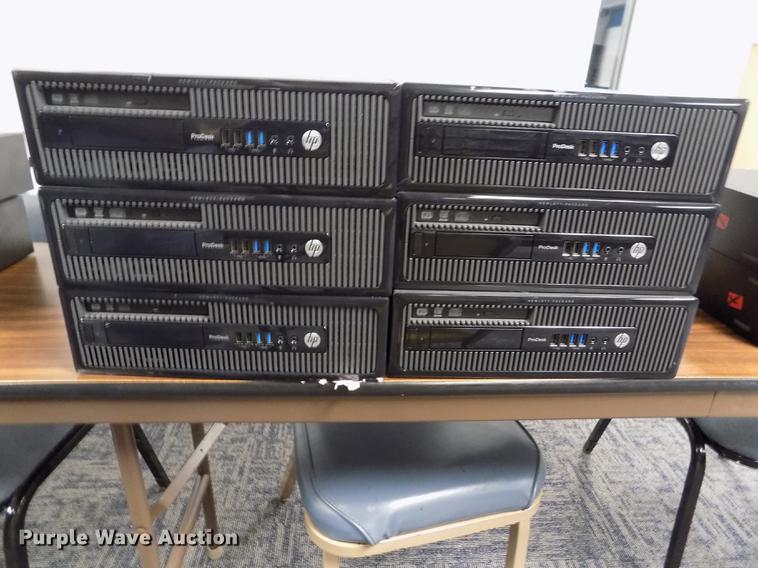image for item ER9024 (6) HP ProDesk 400 G1 SFF computers
