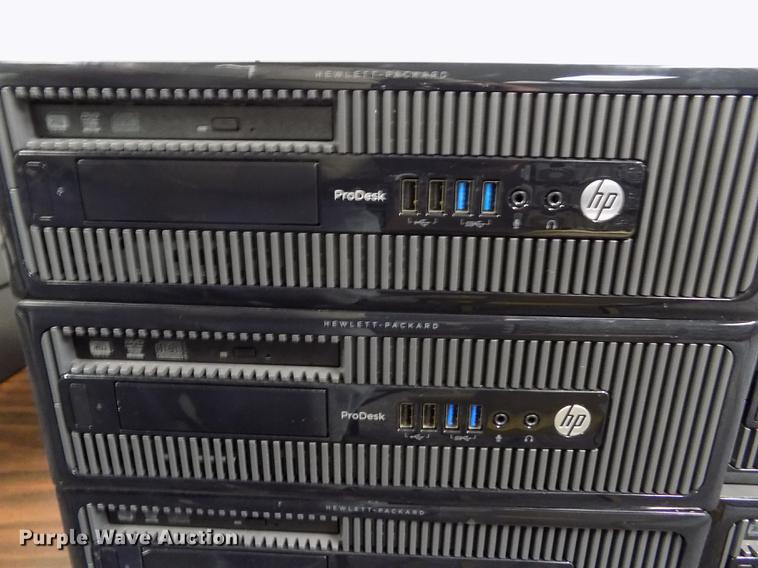 image for item ER9024 (6) HP ProDesk 400 G1 SFF computers