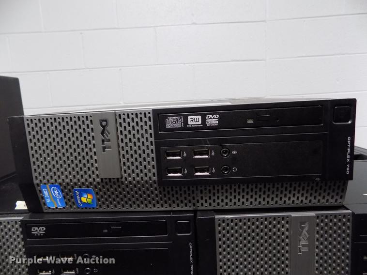 image for item ER9025 (5) Dell Optiplex computers