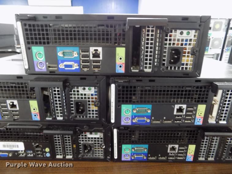 image for item ER9025 (5) Dell Optiplex computers