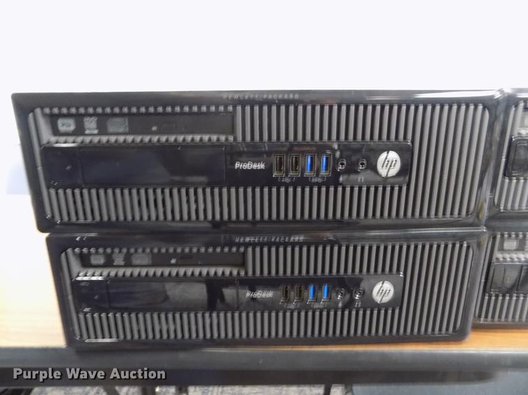 image for item ER9026 (4) HP ProDesk 400 G1 SFF computers