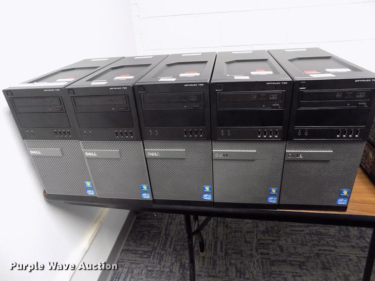image for item ER9027 (5) Dell Optiplex 790 computers