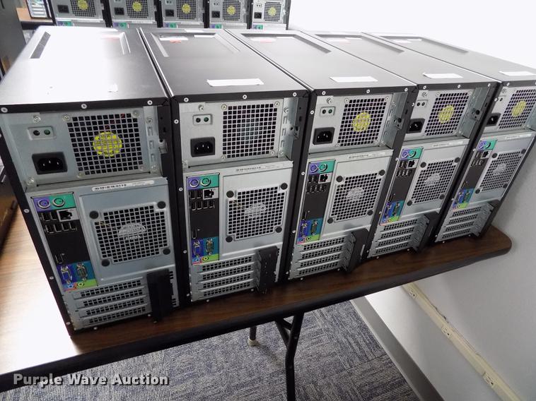 image for item ER9027 (5) Dell Optiplex 790 computers