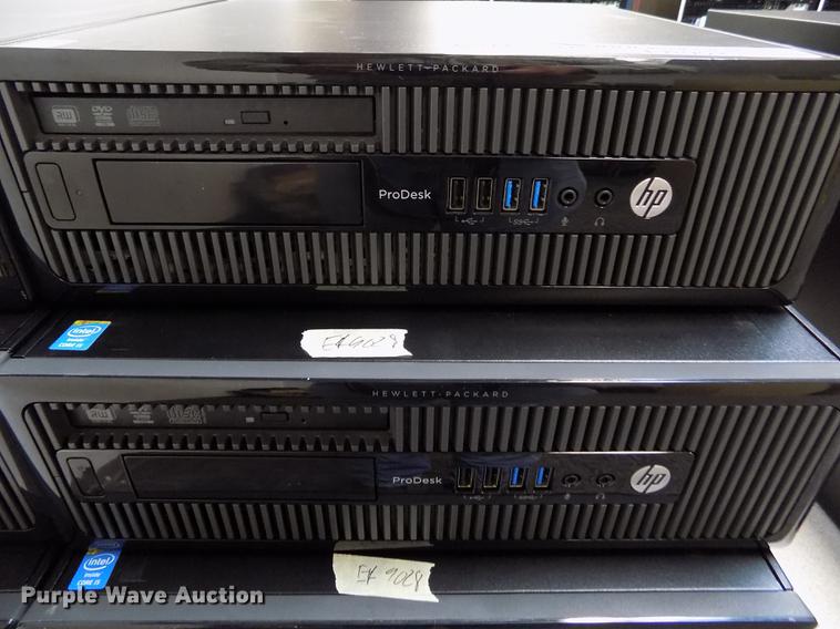 image for item ER9028 (6) HP ProDesk 400 G1 SFF computers
